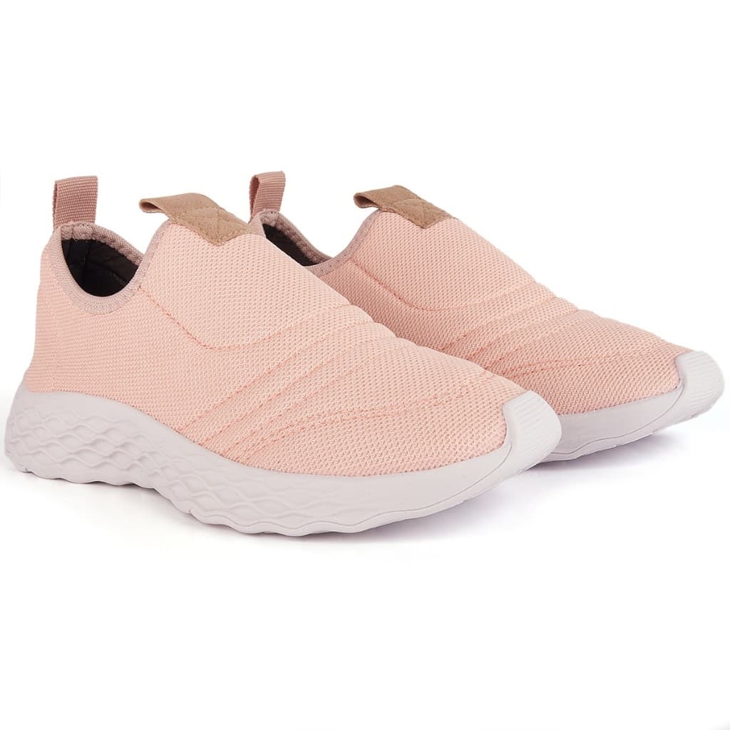 Tênis Feminino Casual Calce Fácil Leve Confortável Antiderrapante Alça Esportivo Caminhada Unissex