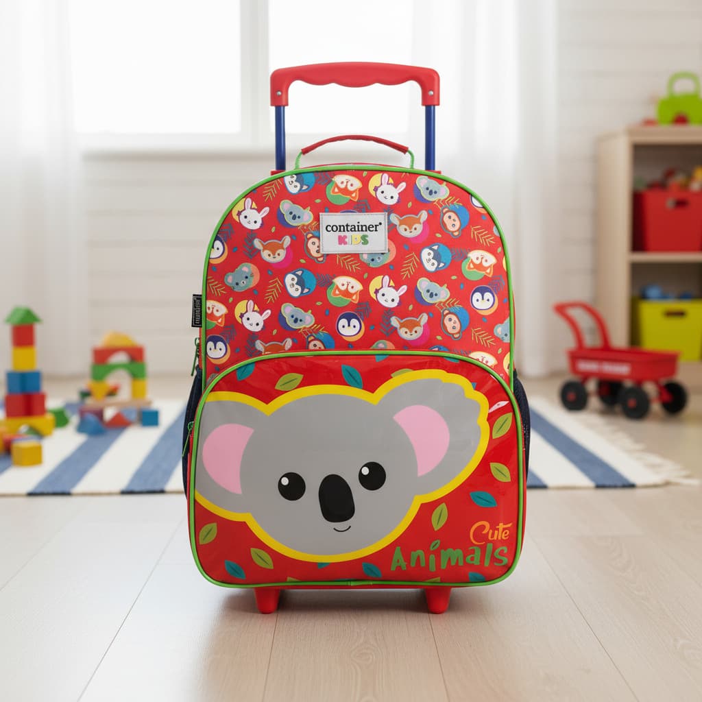 Mala Mochila Coala Escolar Com Rodinhas Infantil Menina