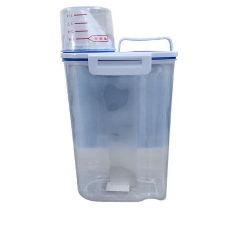 Pote Hermetico Multiuso Com Dosador Capacidade 2kg Organizador Armazenamento Cozinha