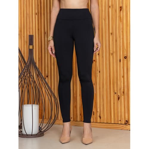 Calça Legging Felpada Peluciada Por Dentro