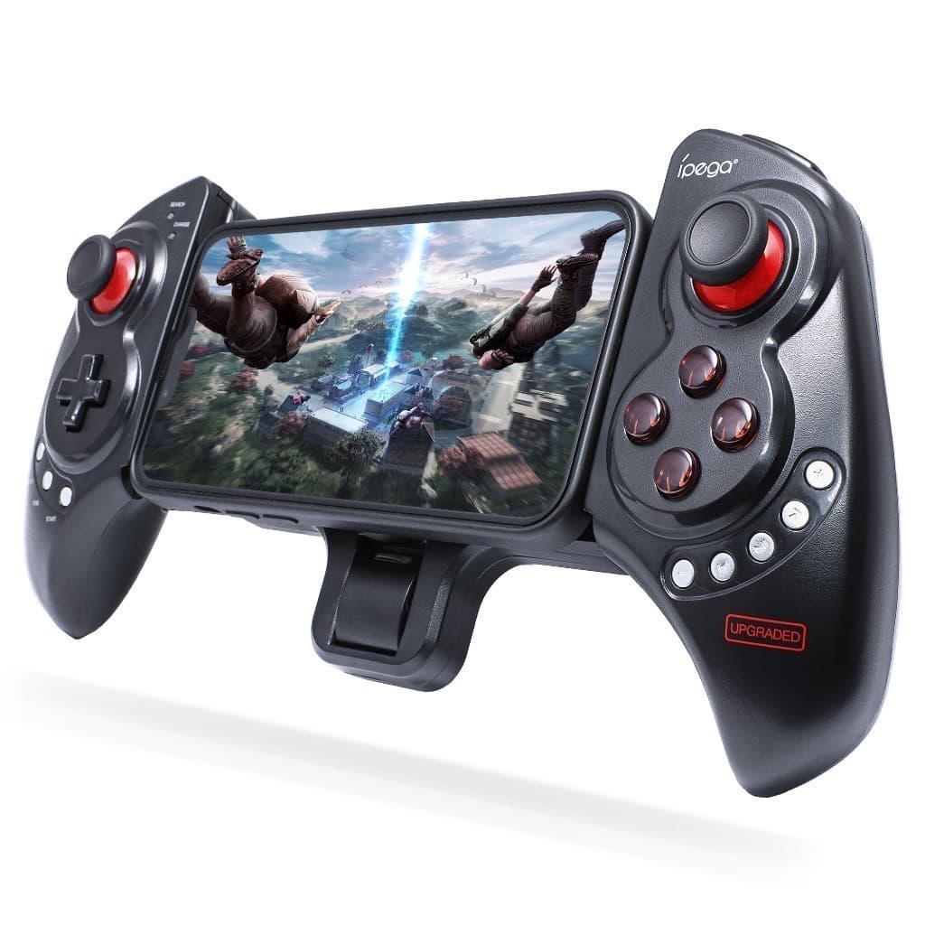 Controle Gamer Joystick Extensível Bluetooth 5.0 Sem Fio Portátil Botões Multimídia Pc Tablet Smartphones