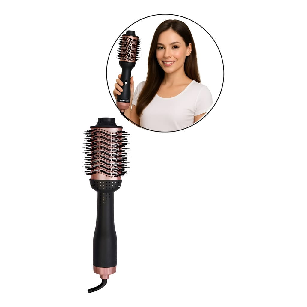 Escova Secadora De Cabelo Profissional Bivolt 1300w