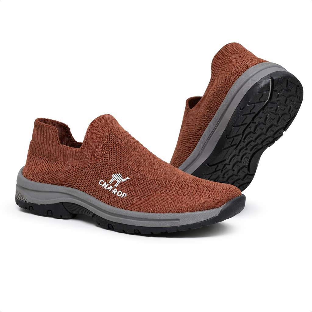 Tênis Mocassim Masculino Encaixe Fácil Masculino Estilo Casual Moderno Lançamento Sem Cadarço