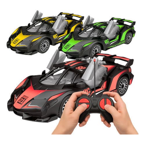 Brinquedo Carrinho de Controle Remoto c/ 7 Funções Racing Club Corrida - Zoop Toys