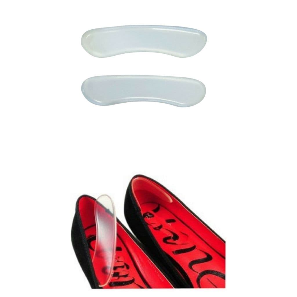 Kit 5 pares - Protetor de Calcanhar - Silicone - Transparente - Adesiva