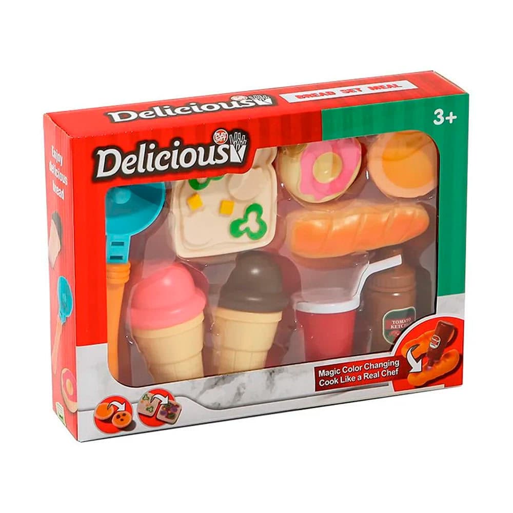 Kit de Comidas Infantil Lanche 9 Peças Domni