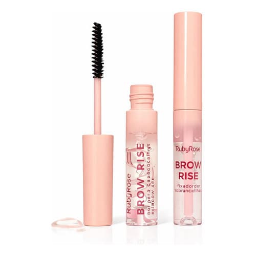 Gel Brow Rise Para Sobrancelha Ruby Rose Mascara Sobrancelha Incolor