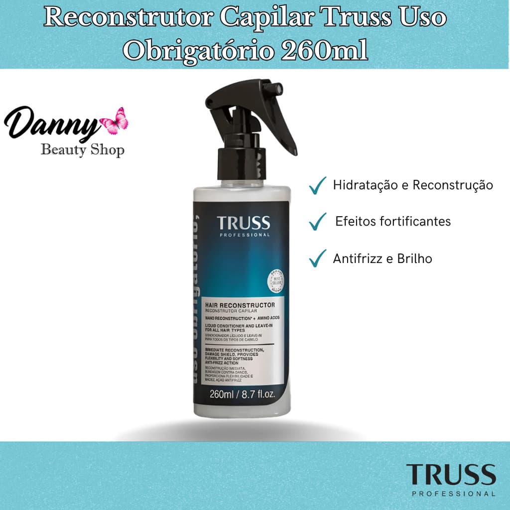 Reconstrutor Capilar Truss Uso Obrigatório 260ml