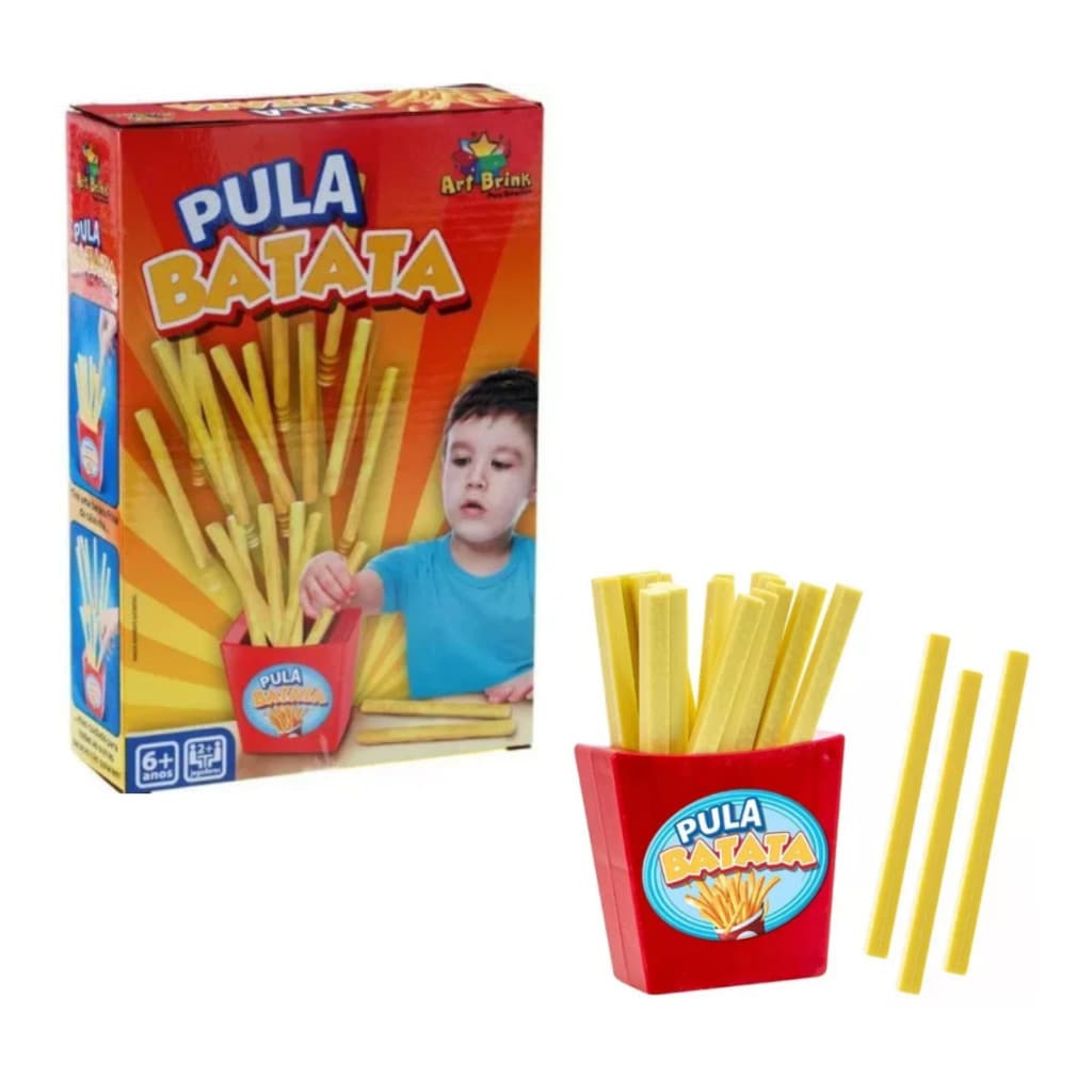 Jogo Pula Batata Infantil Puxa Batatinha Frita – Brinquedo de Suspense para Crianças