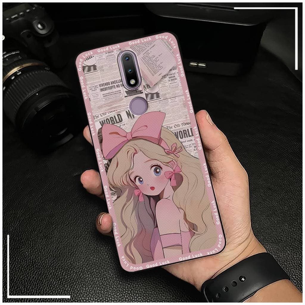 Capa Macia Durável Para Telefone Nokia 2.4 Design De Moda TPU Silicone Bolsa Anti-Queda Poeira Envoltório Completo Desen