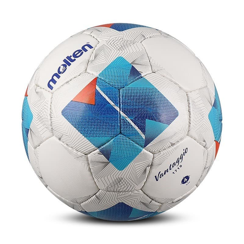 Futebol fundido em PVC costurado à mão fundido 1711 crianças estudantes adolescentes iniciantes bola de jogo de treiname