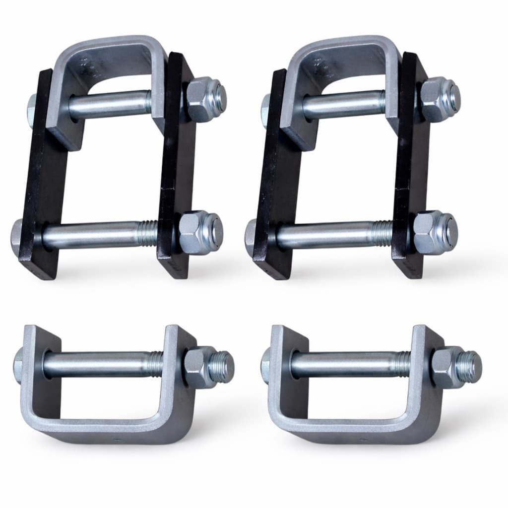 Kit Jumelo Carretinha Reboque Para Mola 45mm Kit Reforçado 1500kg