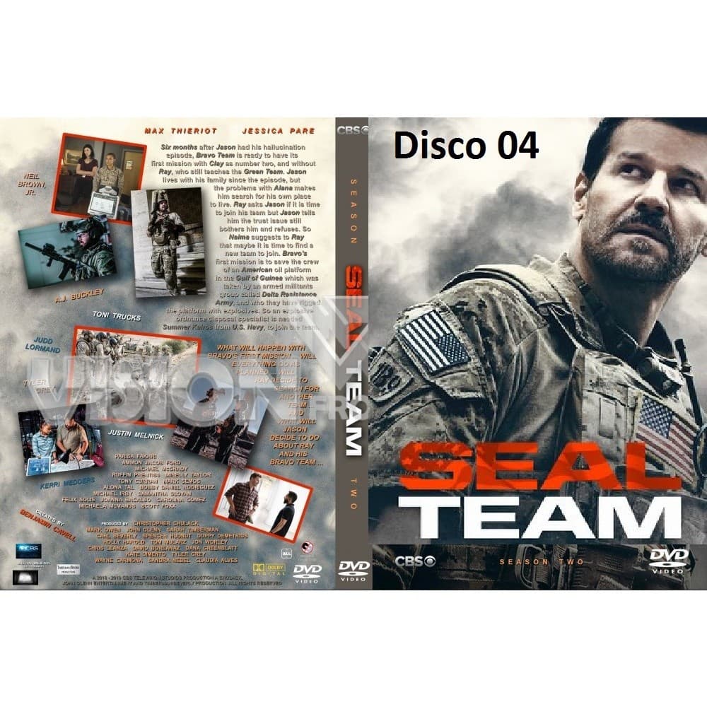 Dvd Seal Team - As 6 Temporadas Completas - Legendado - DvD - dvd -