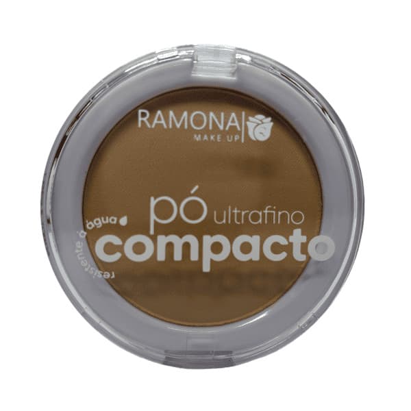 Pó Compacto Cor 04 Rose 10gr - Ramona Make Up