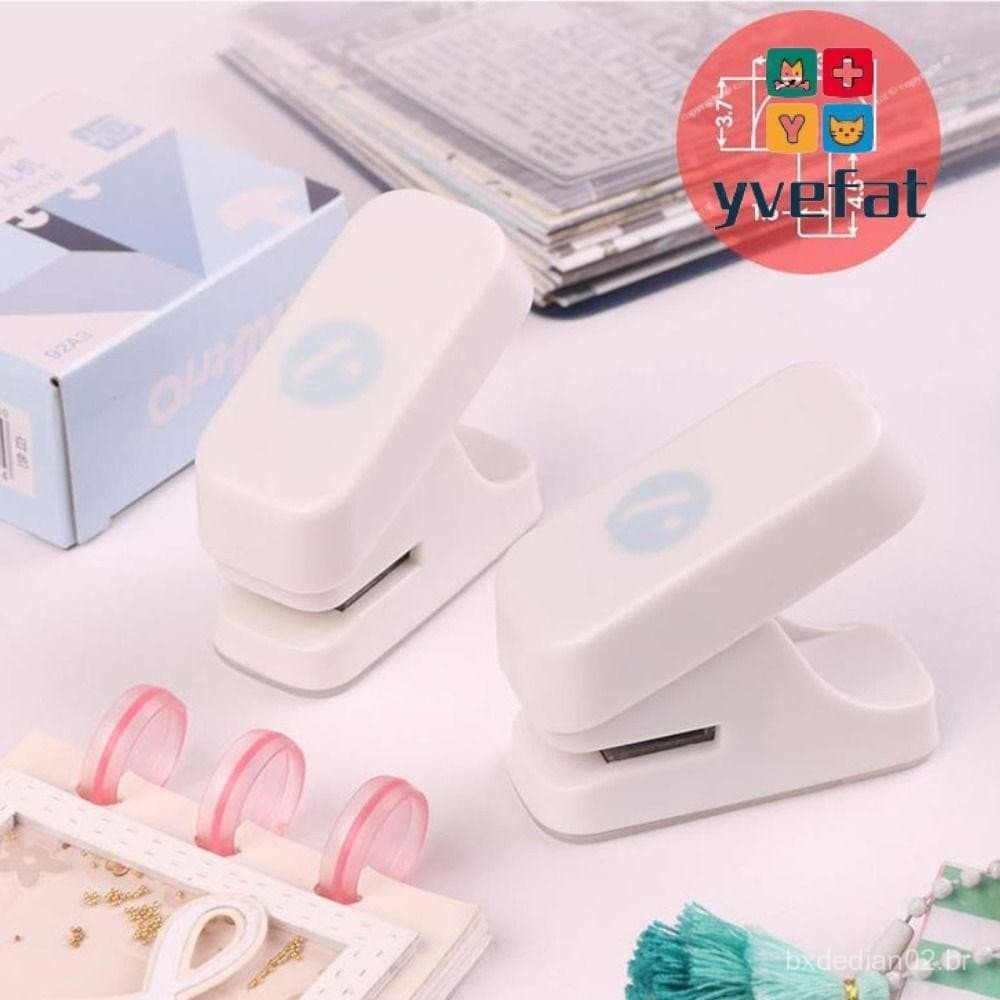 YVEFAT Perfurador De Cogumelo , Furo Único Para Scrapbooking Folhas Soltas DIY Feito À Mão