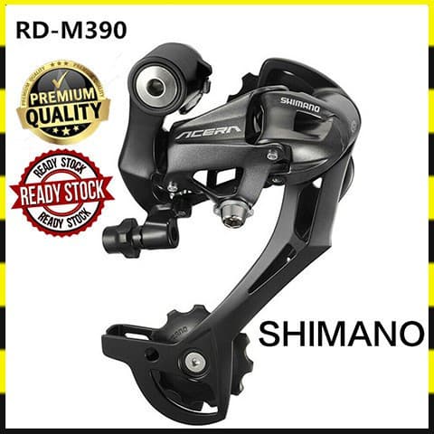 COD Estoque Pronto SHIMANO Acera RD-M390 Desviador Traseiro 7 8 9 Velocidade MTB Bicicleta Derailleur Acessórios De Mont