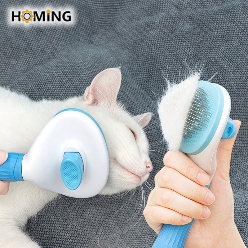 Pente Tira Pelos Cachorro E Gatos Rasqueadeira Removedor Resistente Inox Confortável
