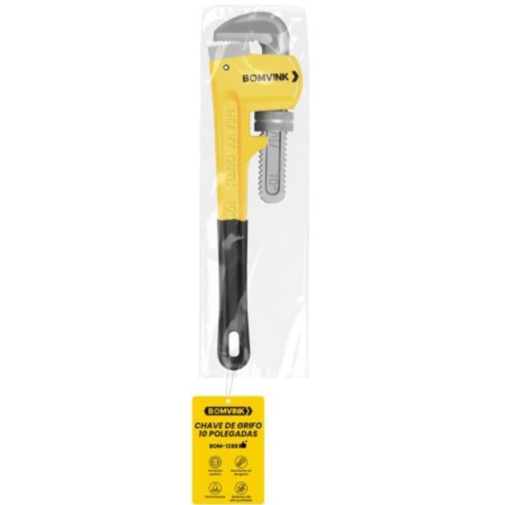 Chave De Grifo 10 Polegadas Para Tubos Ajustável