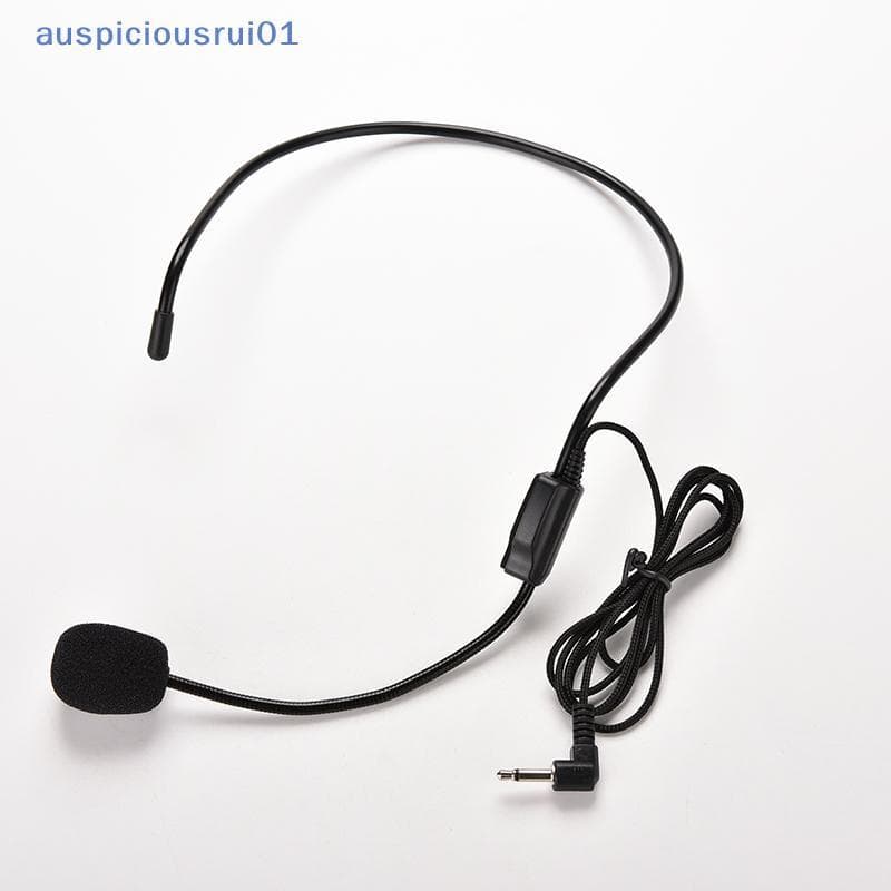Microfone De Fone De Ouvido Com Fio Vocal microfono Para Amplificador De Voz Alto-Falante Mike Novo