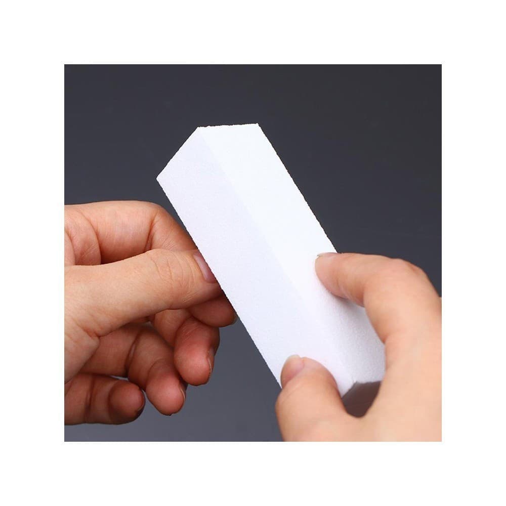 Lixa Bloco Polidora Para Unhas Gel Porcelana Polimento de Unha Lixas c/10 unid