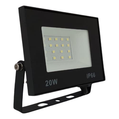 Refletor LED 20W Branco Frio IP66 Bivolt Aaatop TPW Luz Branca 6500K