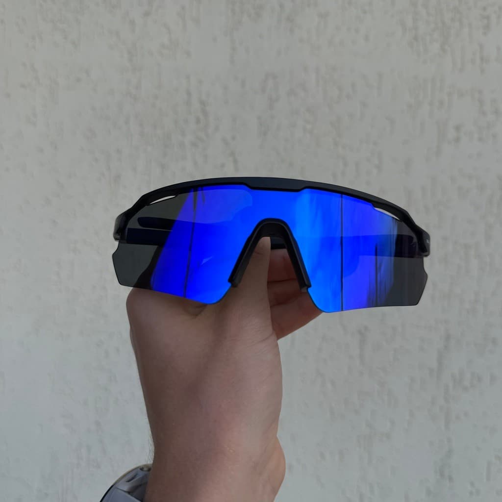 Óculos Esportivo Eclipse 3.0 Preto com Azul - Baixa Pace®