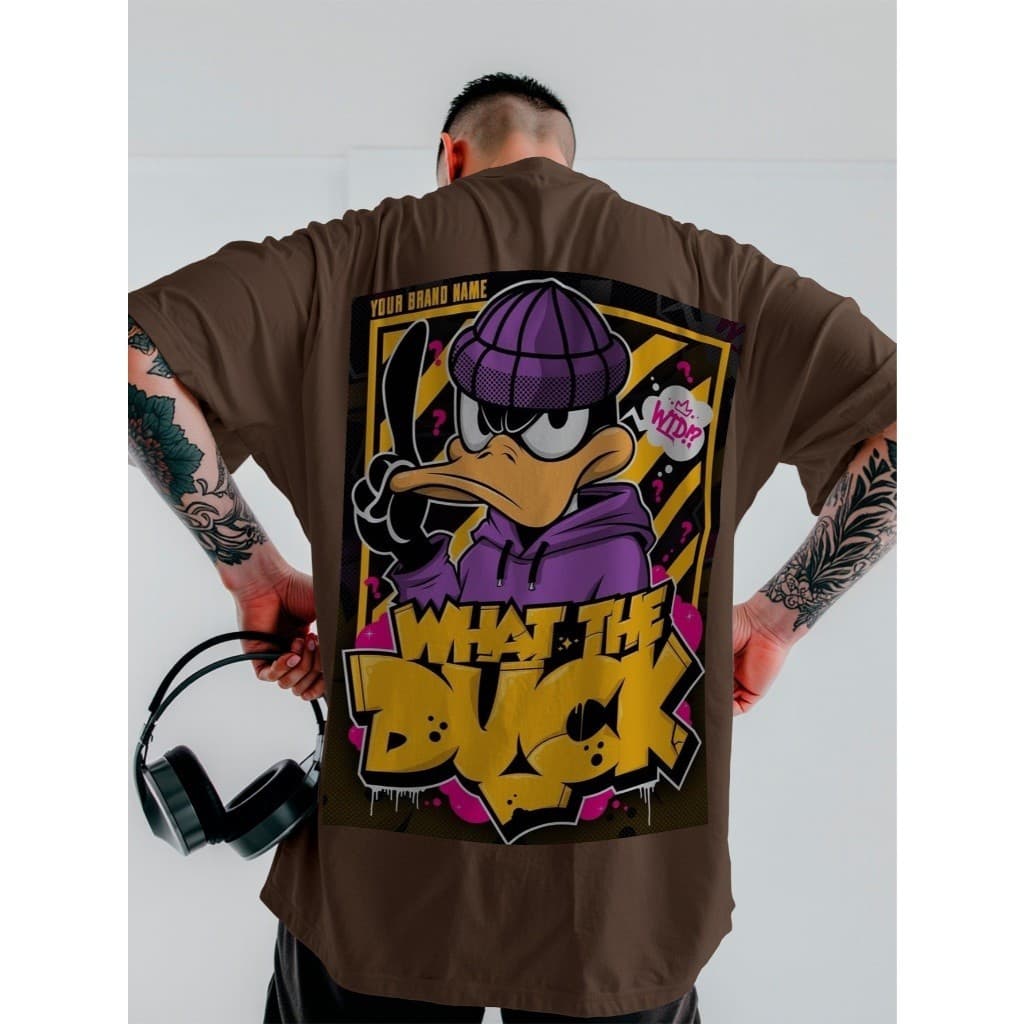 Camisa Camiseta Pato Loco  Streetwear Unissex