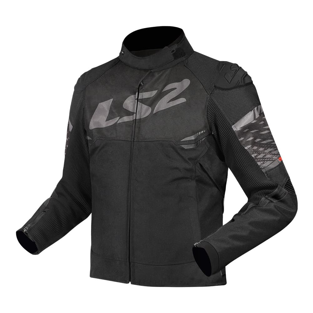 Jaqueta Ls2 Feminina Motociclista Apex Cinza Impermeável