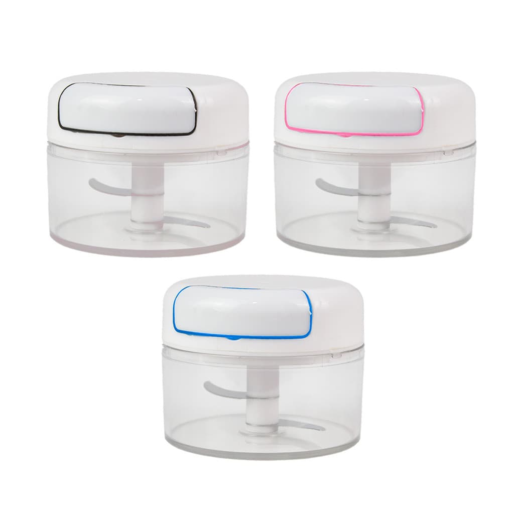 Mini Processador Manual de Alimentos 2 laminas #processador #cortadordealho #lamina #utensiliosdomestico #cozinha