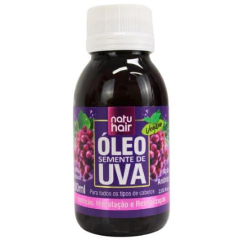 Óleo Capilar de Semente de Uva 60ml - Natuhair