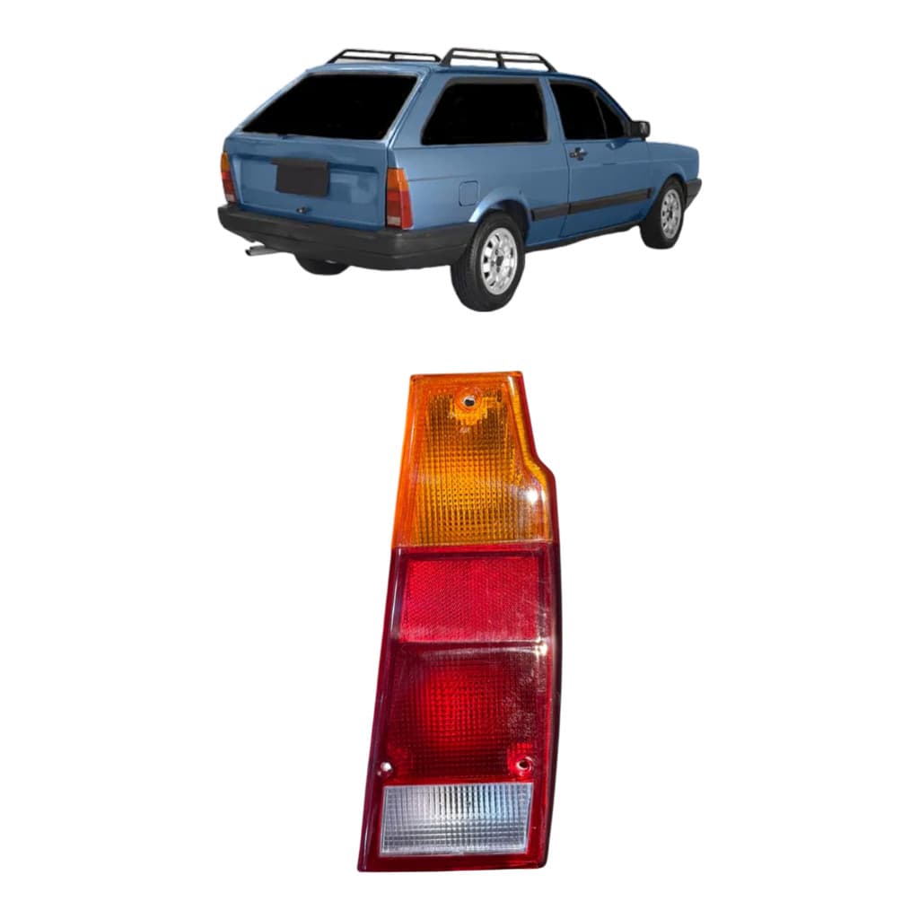 Lanterna Traseira Saveiro Parati 1983 84 85 à 1995 Tricolor