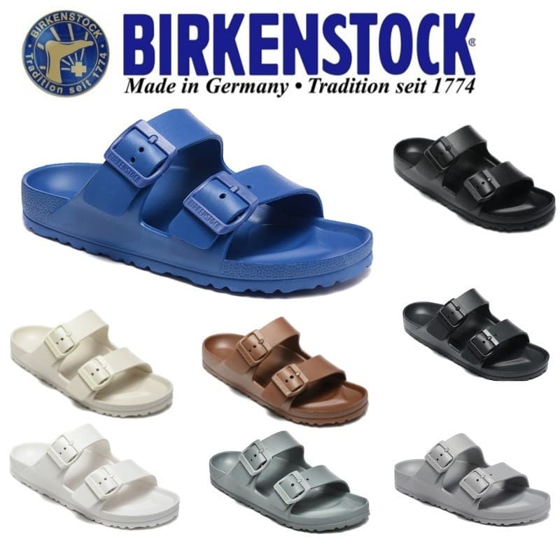 Birken & stock EVA Chinelos De Praia Masculinos E Femininos Com Botão Duplo Florida 36-46 (8 Cores YSOD
