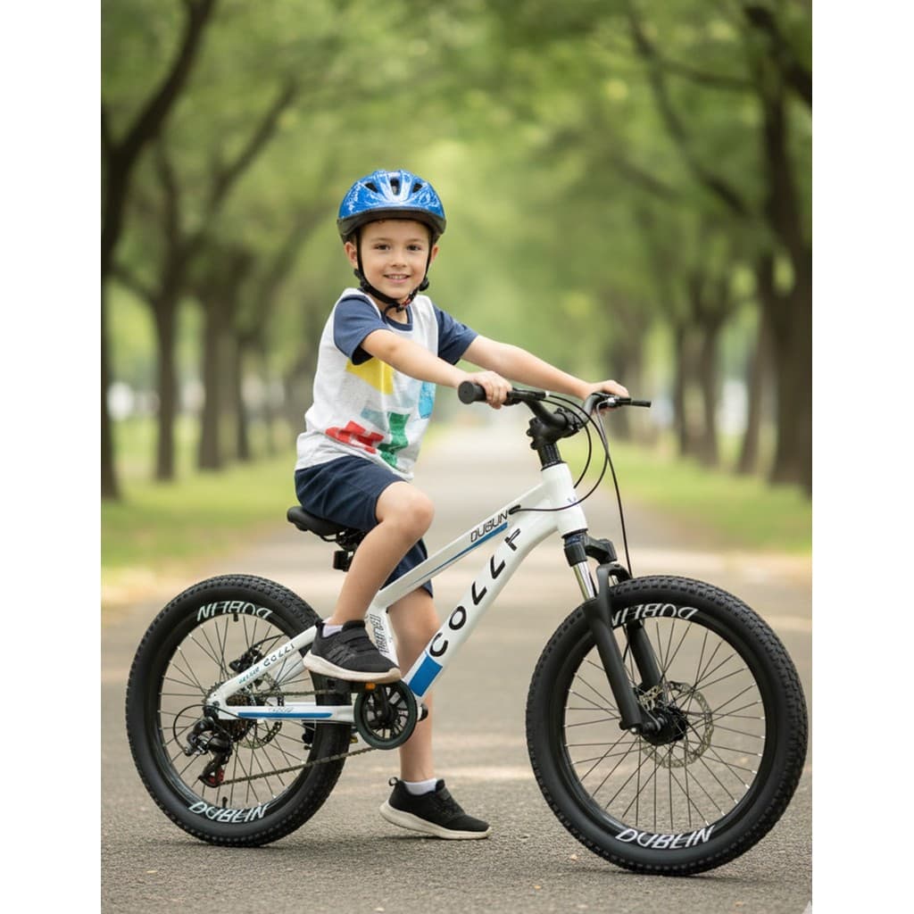 Bicicleta Infantil Aro 20 Colli Dublin 7v Marchas Menino Criança Bike Mtb Aluminio