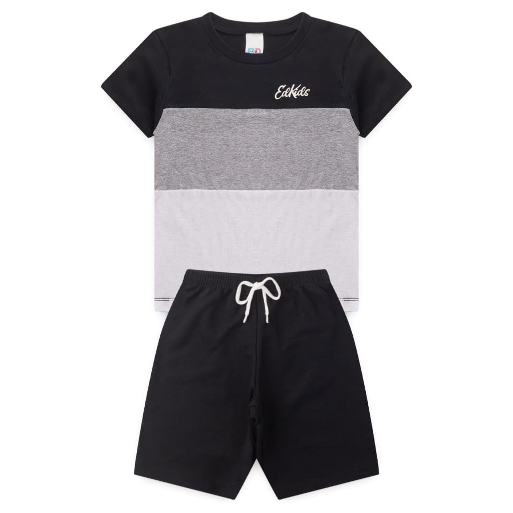 Conjunto Infantil Masculino Menino 2 ao 14 anos - Na Pronta Entrega