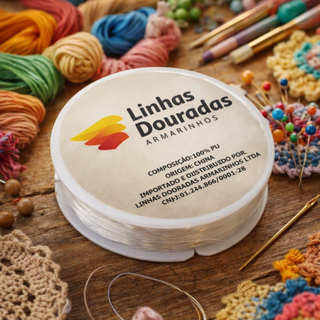 🧵 Fio de Silicone Elástico para Pulseiras | Bijuterias, Crochê, Artesanato | Alta Qualidade