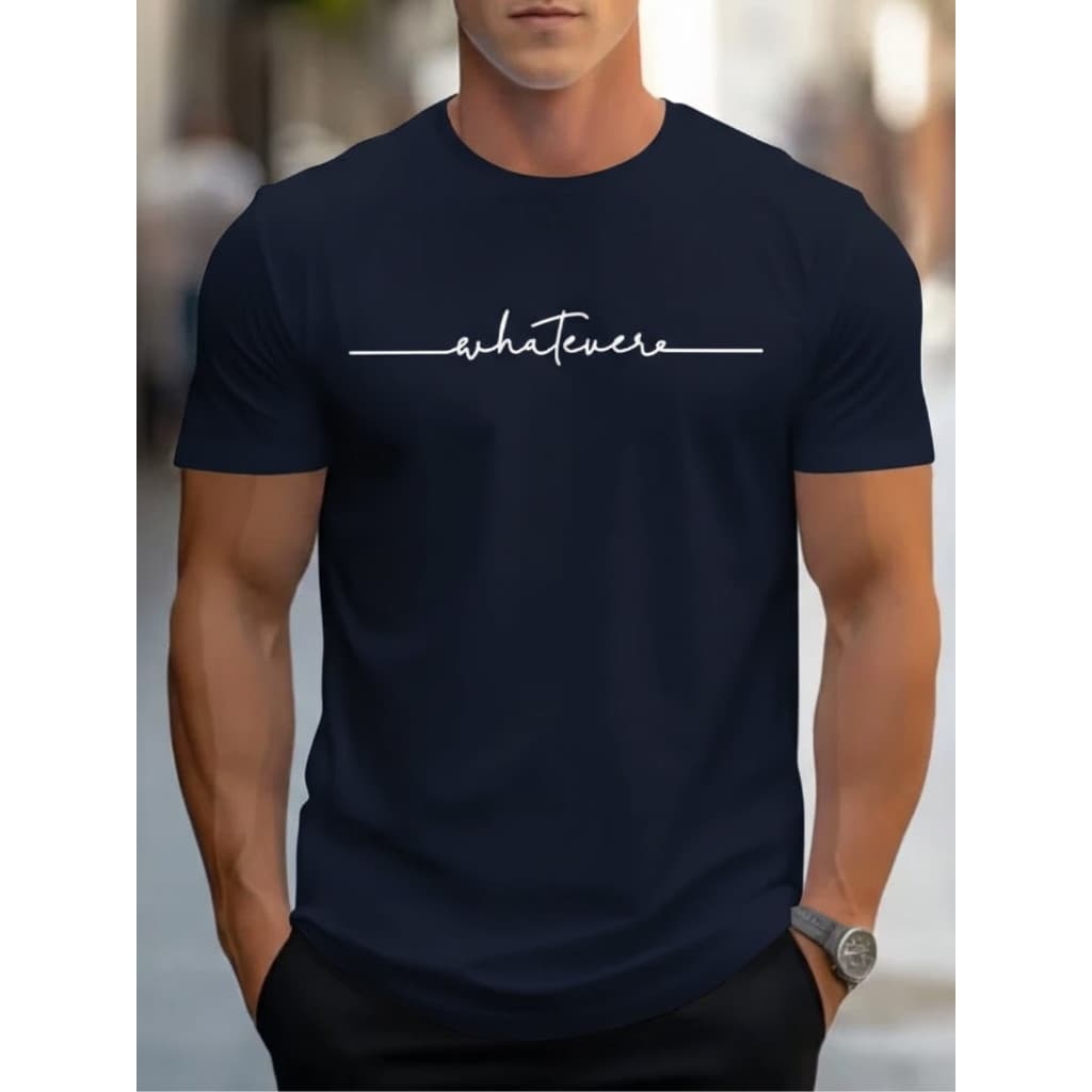 camiseta masculina t-shirt classica moderna tendencia promoçao cursiva