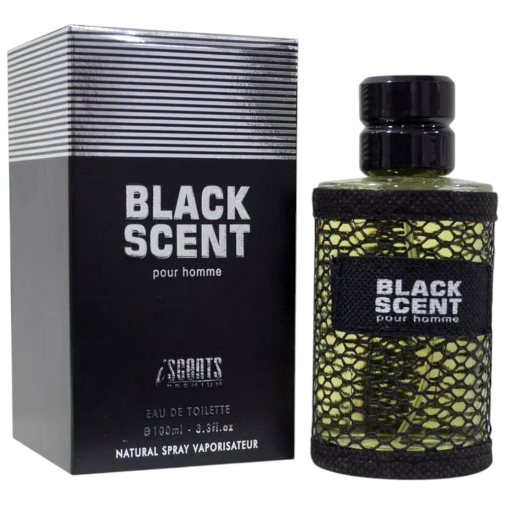 Perfume I Scents Black Scent EDT Masculino 100ml