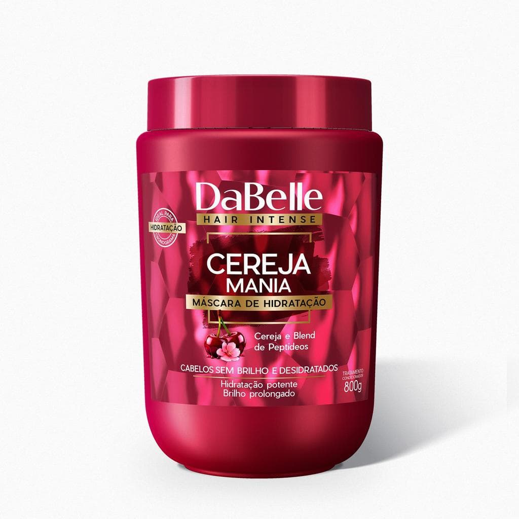 Máscara de Hidratação Cereja Mania DaBelle Hair 800g