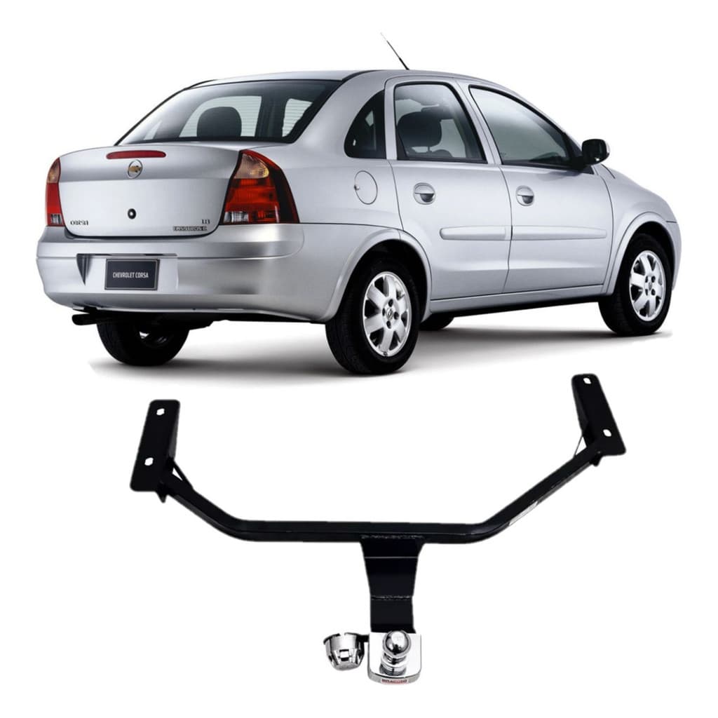 Engate Reboque Corsa Sedan 2002 A 2012 450 Kg Frente Montana