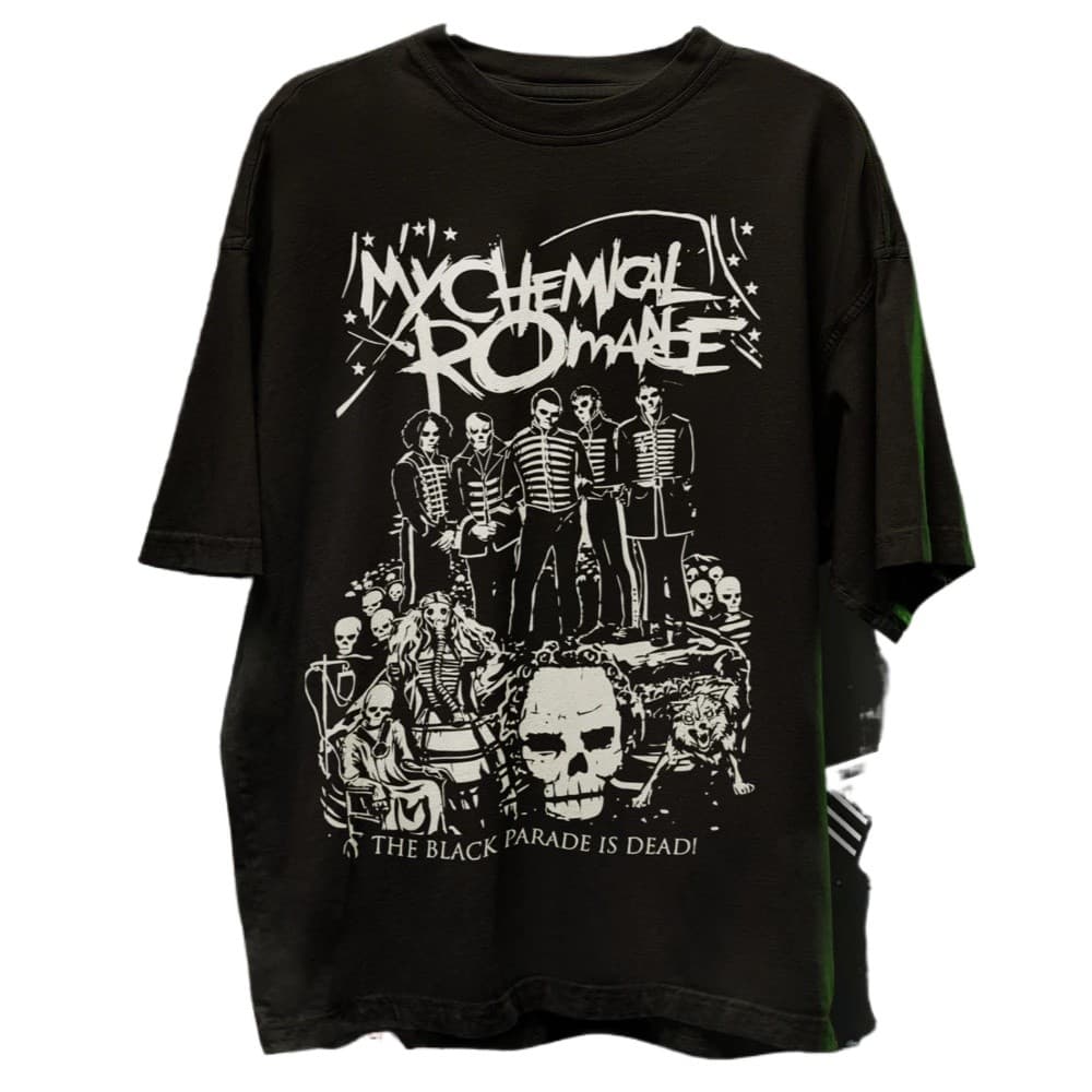 Camiseta Masculina My Chemical Romance Emo Rock Lançamento Camiseta Algodão Camisetão PlusSize Camiseta -NB the Shirt
