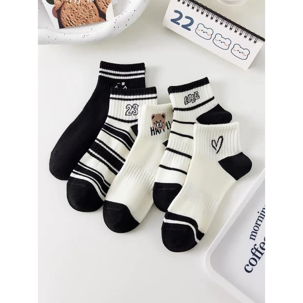 Meias Femininas Cano Curto - Tamanho 34 a 39 - Conforto e Estilo