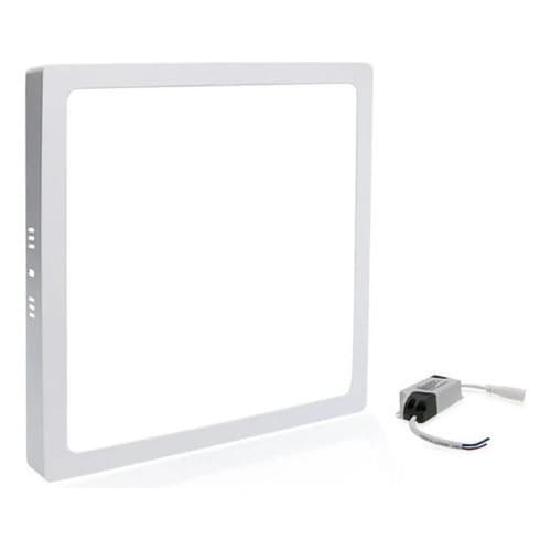 Painel Plafon Sobrepor 25W Quadrado | Aaatop | 27x27 Slim | Branco Frio