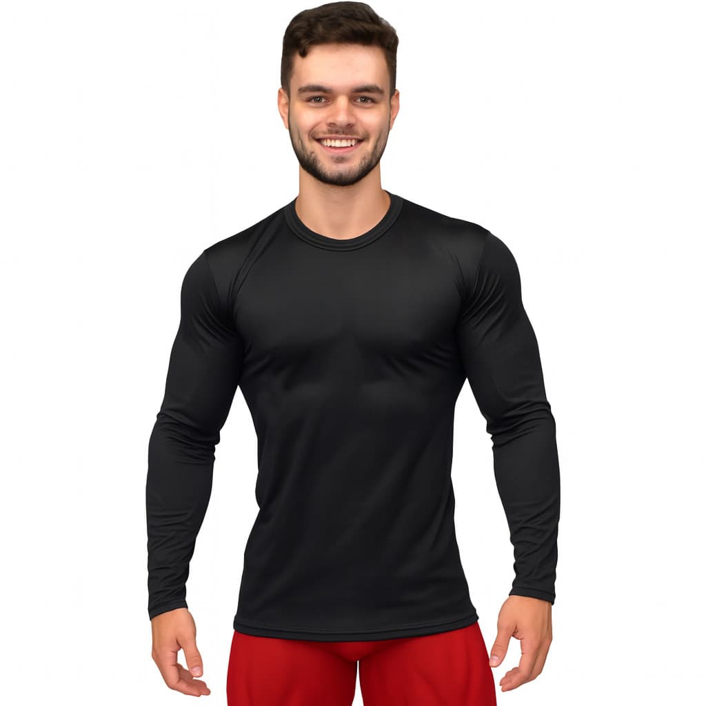 Camisa Térmica Blusa Segunda Pele Proteção Uv Compressão