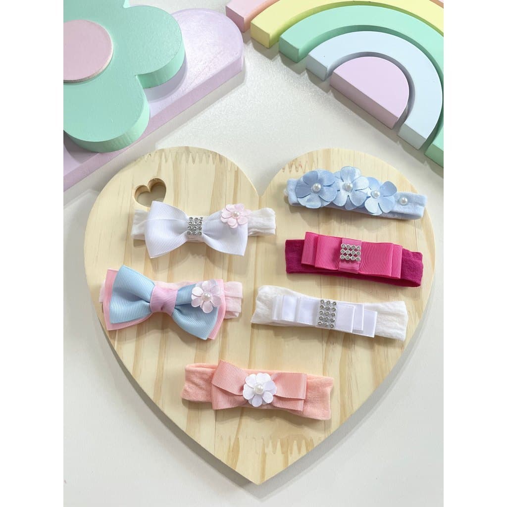 Faixa De Cabelo Para Bebê Delicadas