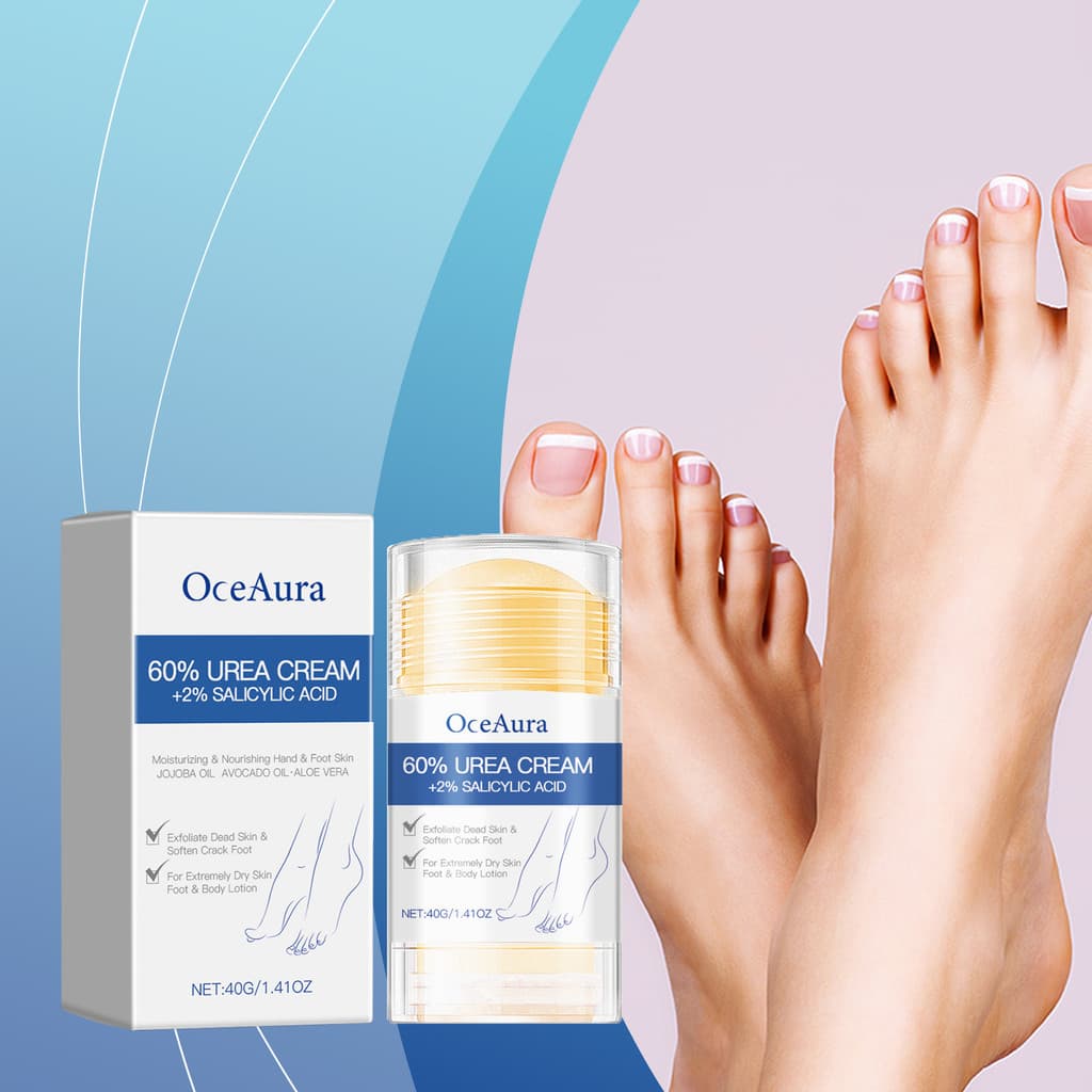 Creme De Ureia Em Bastão 60 % + Ácido Salicílico 2 , Reparador De Pés Para Calcanhares Secos E ,