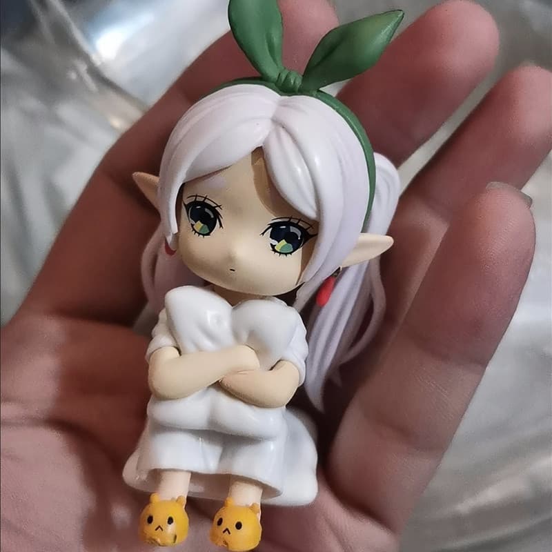 8cm Anime Frierenren : Além Da Jornada Figuras Fim Frierenrenen Figura Pvc Ação Estatueta Estátua Coleção Modelo Boneca