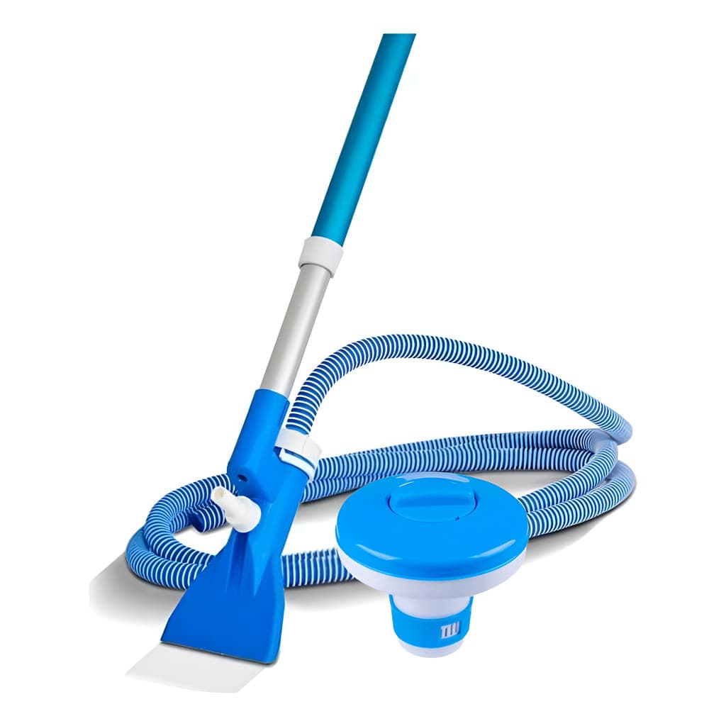 Aspirador Piscinas Inflaveis Venturi + Mini Flutuador Netuno