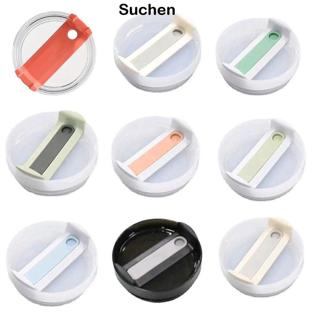 SUCHENBRI 1Pcs Tampa De Garrafa , Para Copo De Madeira Staney 40Oz , Themos Multicolor Splash Proof Plastic Lids