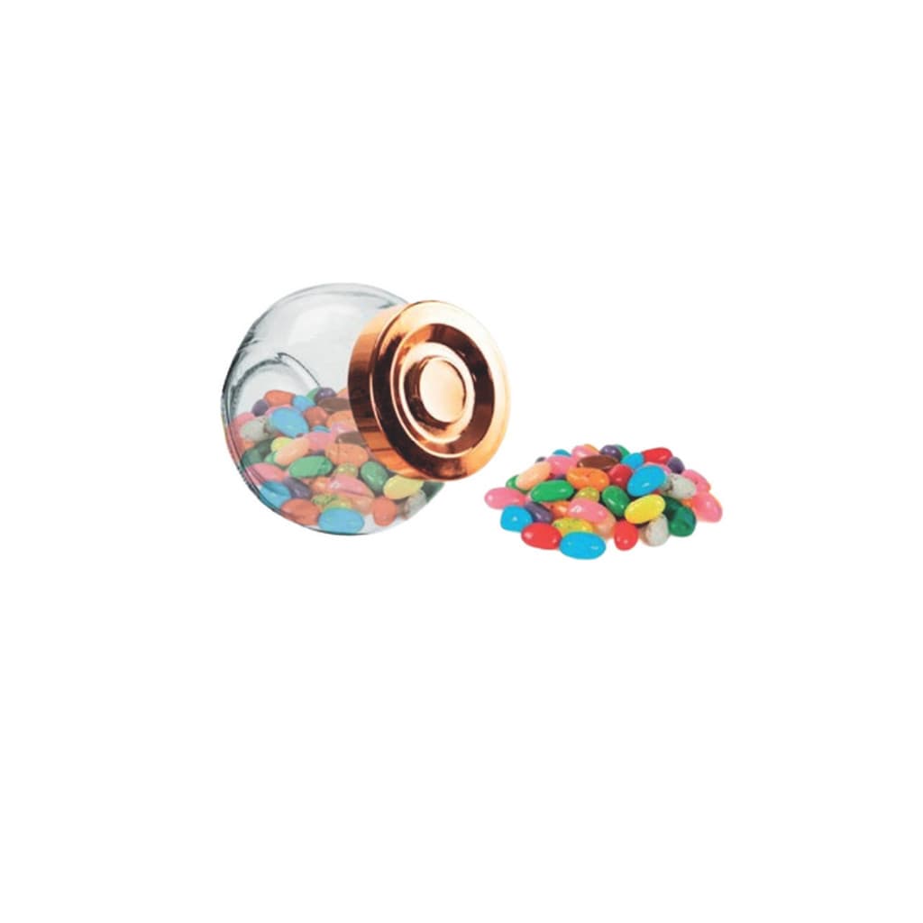 Pote Mini Baleiro em Vidro 180ml Balas Porta Temperos