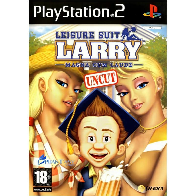 Leisure Suit Larry Magna Cum Laude  Sem Censura ( espanhol ) - para PlayStation 2 PS2 desbloqueado